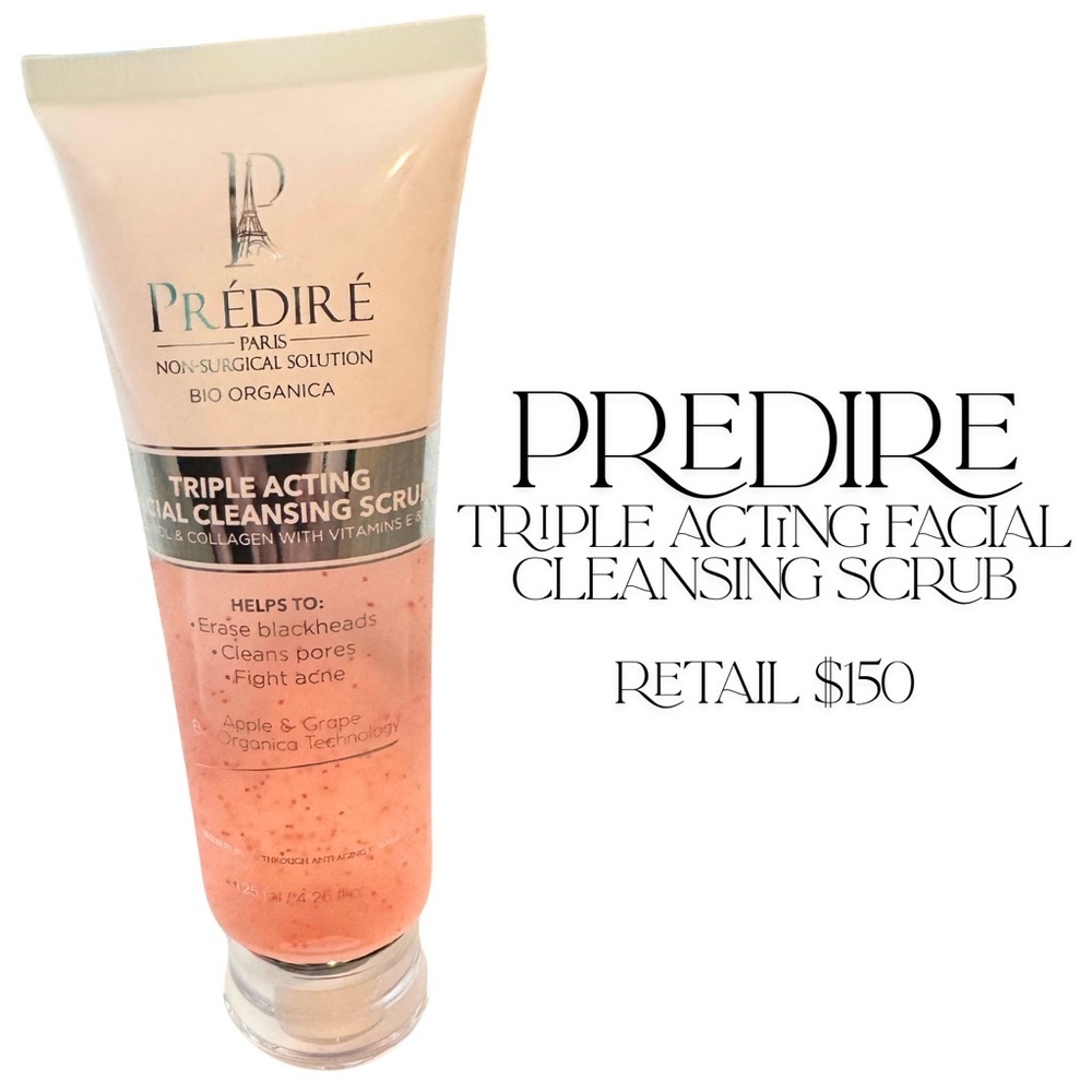 Triple Acting Facial‎ Cleansing Scrub - Pink